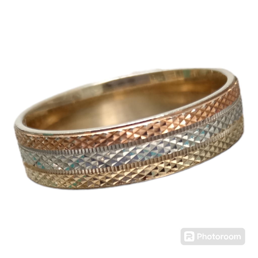 Anillo Argolla 3 colores 