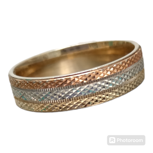 [Anillo 160] Anillo Argolla 3 colores 